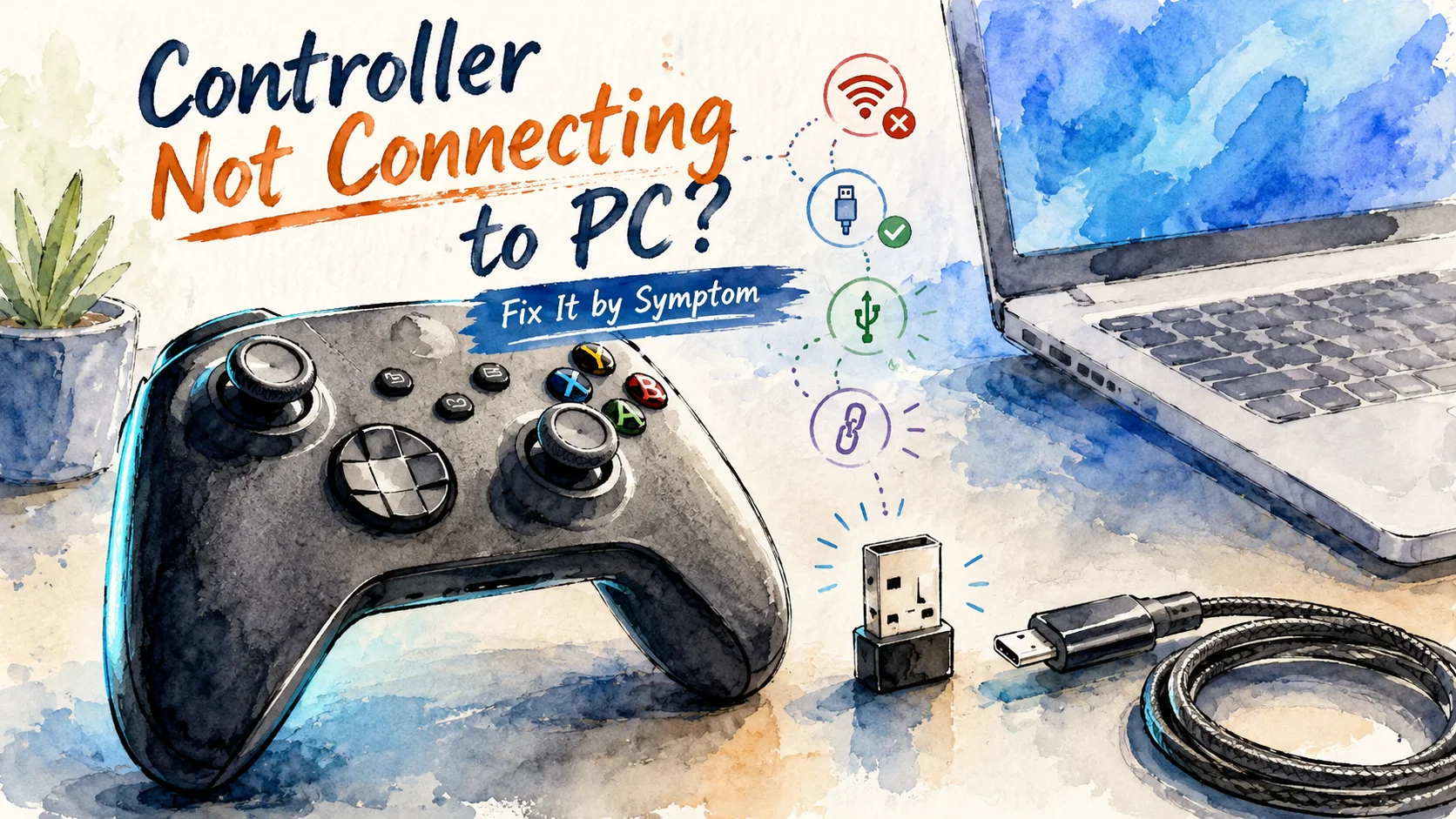 Controller Not Connecting to PC