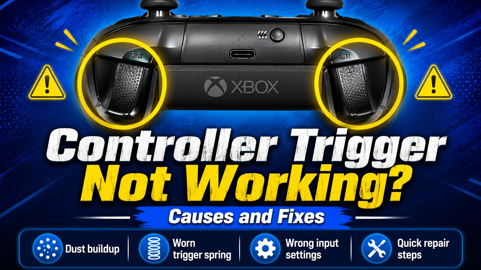 Controller Trigger Not Working? Causes and Fixes